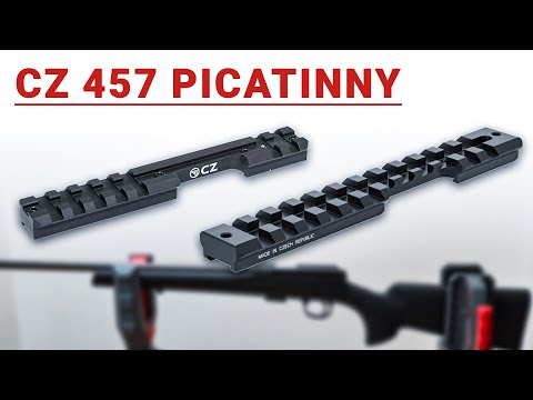 How to mount a scope base on a CZ 457 | CZ Parts