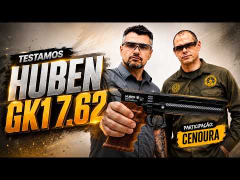HUBEN GK1 7.62 (.30) Essa Pistola PCP é IMPRESSIONANTE!