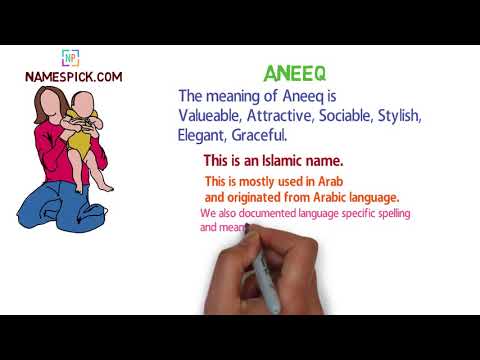 The meaning of Aneeq