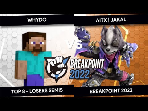Breakpoint - WhyDo (Steve) vs Jakal (Wolf) - Top 8 - Losers Semis