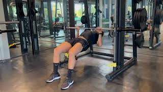 Inverted Rows - flexed knee
