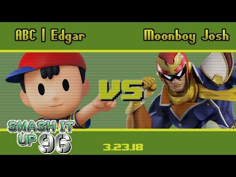 Moonboy Josh (Captain Falcon) vs. Edgar (Ness) - SIU 96 - Wii U