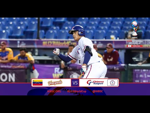 Highlights: Chinese Taipei vs. Venezuela - WBSC U-23 Baseball World Cup - Opening Round