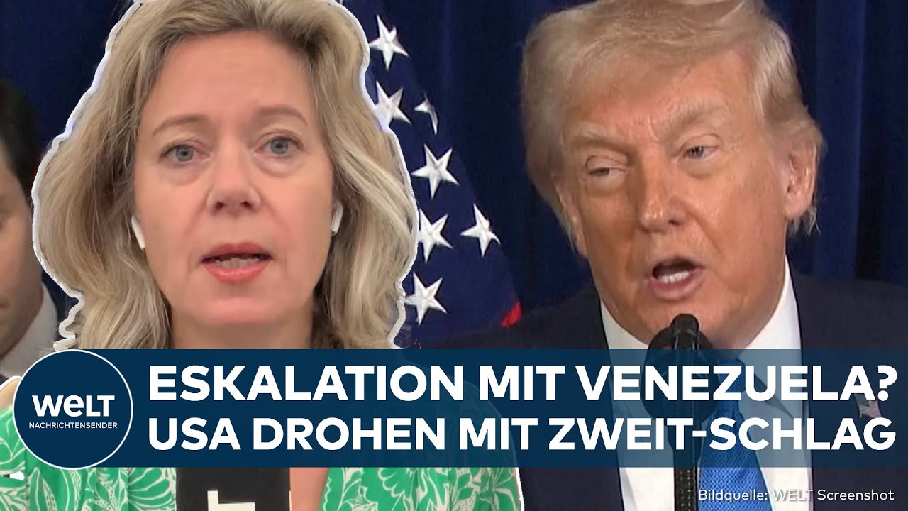 VENEZUELA: Eskalation? USA drohen Vize-Präsidentin! Trump hält sich Zweit-Schlag gegen Caracas offen