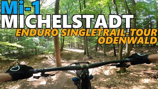 TRAIL-SPEICHER voll: MICHELSTADT Mi1 // Enduro Mountainbike Singletrail-Tour Odenwald MTB