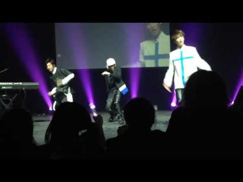 Youngmin, Kwangmin, and Minwoo Dance