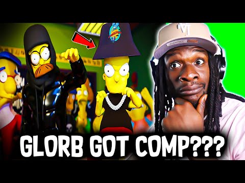 DOES GLORB HAVE COMPETITION? YNW Neddy feat. Yung BART - Hallelujah | The Simpsons (REACTION)