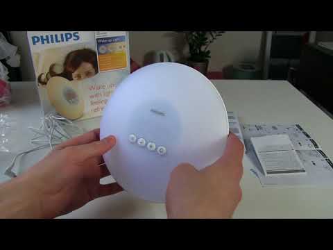 Philips Wake-up Light HF3500/01 [UNBOXING]