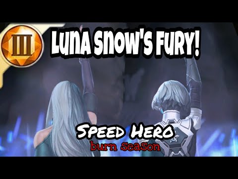 Luna Snow ABX! K-pop star! Speed hero- Burn season. Marvel Future Fight