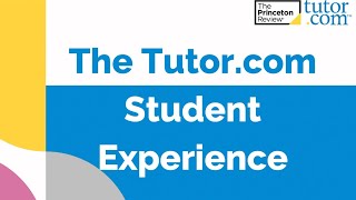 The Student Experience | K–12 Faculty Training Series | Tutor.com