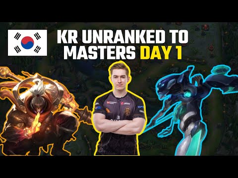 KR Solo Queue Stream Unranked to Masters Camille/Jax only