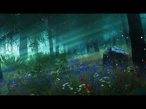 Forest Birdsong - Crickets Sound and Birdsong, the Rustle of Grass - 1 hours of Nature Relax