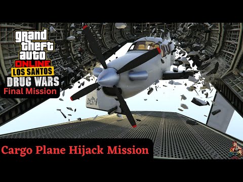 GTA Online Drug Wars - Final Mission End of Last Dose || Plane Hijack | #gta #gta5online #gtaonline