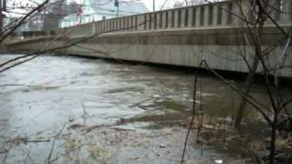 Blackstone River Flooding in Millbury, MA