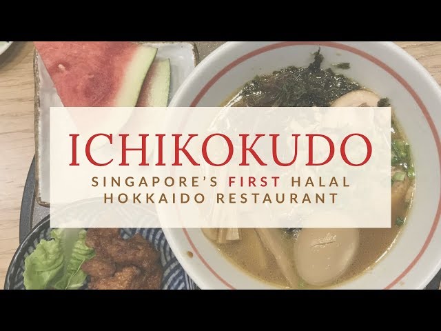 ICHIKOKUDO: You Have To Give Singapore's First Halal Hokkaido Ramen Restaurant A Try!