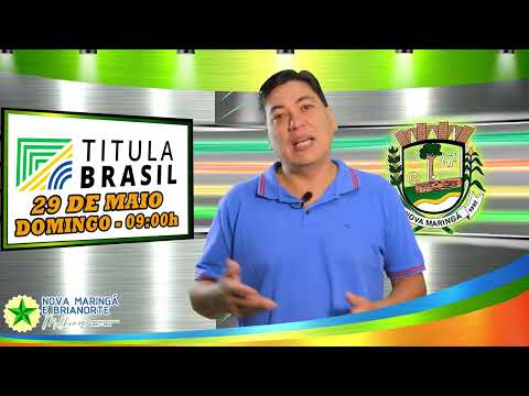 Convite para 1º Reunião do Titula Brasil em Nova Maringá