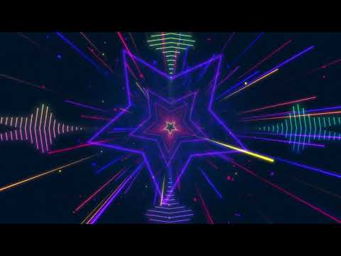Blue And Purple Cool Dynamic Graphic Light Stage Background 4K 60Frs | Visual Wonderland