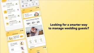 Stress-Free Wedding Planning System & App: From Guest List & Seating, QR Code Check-In to Gift Log