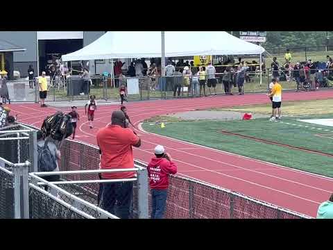 9-10 Girls - 200m (Heat 1) -Jr Highlanders Meet (6-17-23)
