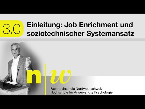 3.0 Einleitung: Job Enrichment und soziotechnischer Systemansatz