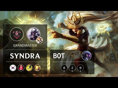Syndra Bot vs Kai'Sa - KR Grandmaster Patch 9.9