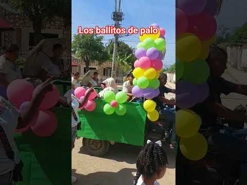 cabalgata de caballito de palo, en Mahates Bolívar