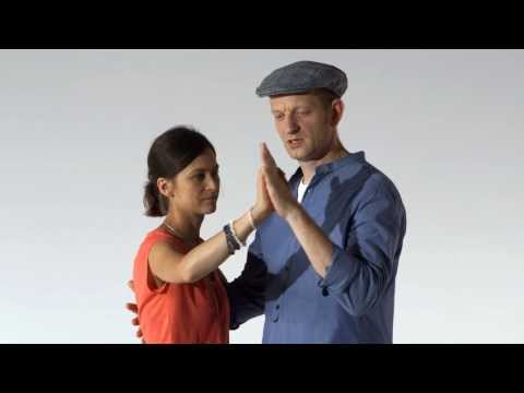 Oberek z Radomszczyzny lekcja tańca nr 9 - zapraszamy drugą osobę do tańca, trzymanie partnera ...