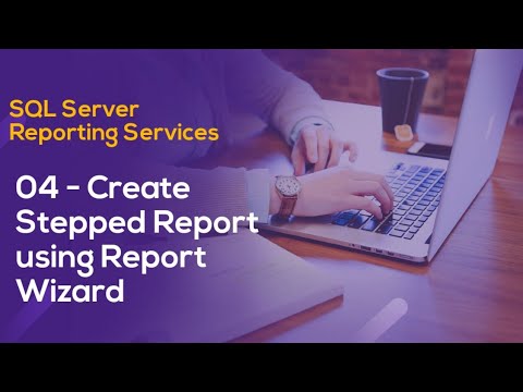 SSRS Tutorial 04 - Create Stepped Report using Report Wizard