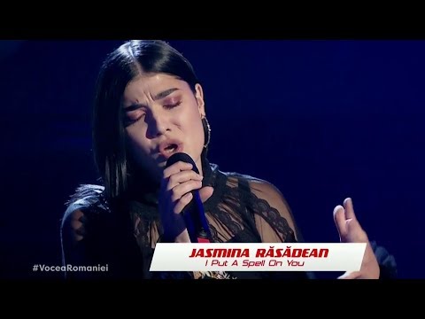✌ Jasmina Răsădean - I Put A Spell On You ✌ AUDITIILE pe nevăzute | VOCEA României 2019 HD