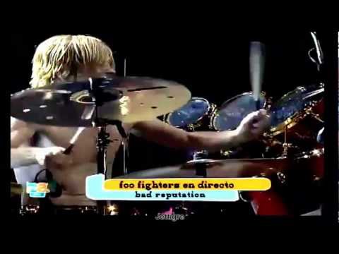 Joan Jett with The Foo Fighters - Bad Reputation in Santiago, Chile @ Lollapalooza 2012