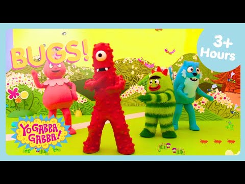 BUGS! 🪲🐛 | BEST EPSIODES ⭐️ Yo Gabba Gabba | Fun Shows For Kids | WildBrain Zigzag