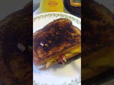 Best corned beef and fried cabbage sandwich