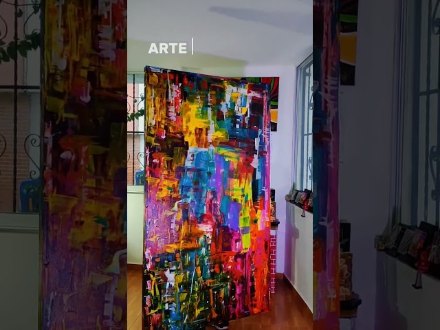 Vídeo relacionado con DECLINA - Marco de pared Visiones Fragmentadas - Marco abstracto de diseño contemporáneo - Foto sobre cristal acrílico brillante - Fabricación francesa