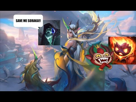 RaggedDolls - SORAKA SAVES BIG MAN YORICK FROM YORDLES