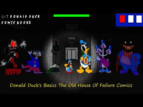 Donald Duck's Basics The Old House Of Failure Comics (Мод)