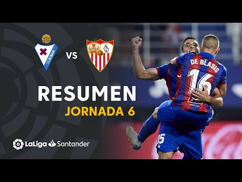 Highlights SD Eibar vs Sevilla FC (3-2)