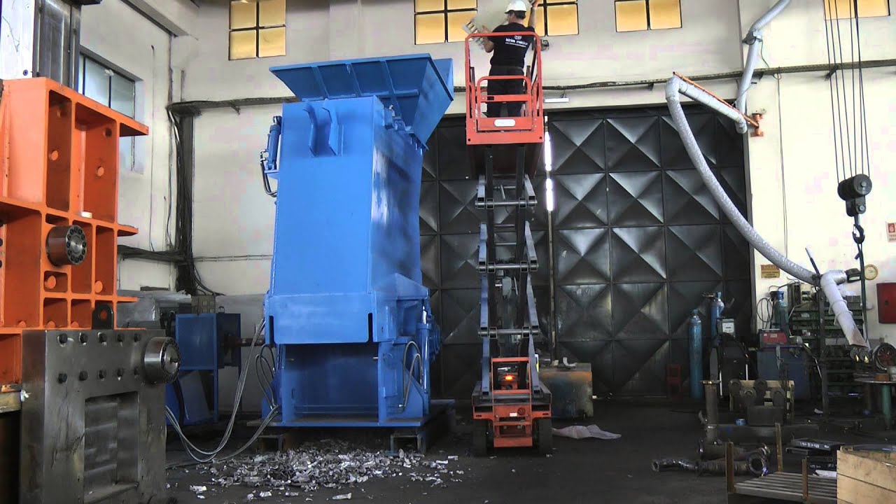shredder tc 110 with aluminum