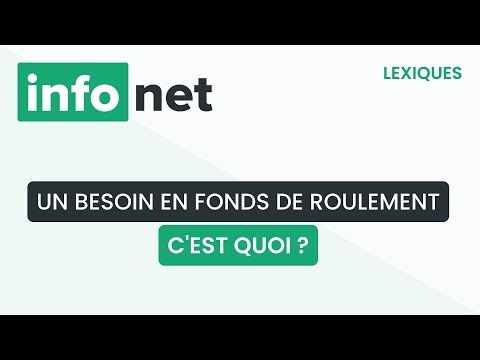 Un besoin en fonds de roulement, c'est quoi ? (définition, aide, lexique, tuto, explication)