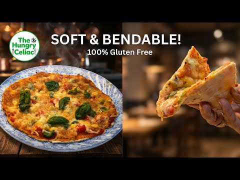 Restaurant-Style Gluten-Free Pizza | Soft & Bendable (Not Cardboard!) 🍕