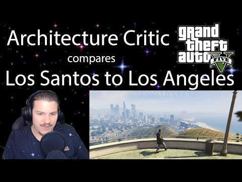 Architecture Tour of Grand Theft Auto 5: Los Santos vs Los Angeles