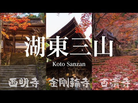 湖東三山 - Koto Sanzan | the three major temples east side of Lake Biwa