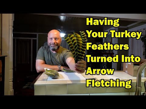 Having Your Turkey Feathers Turned Into Arrow Fletching