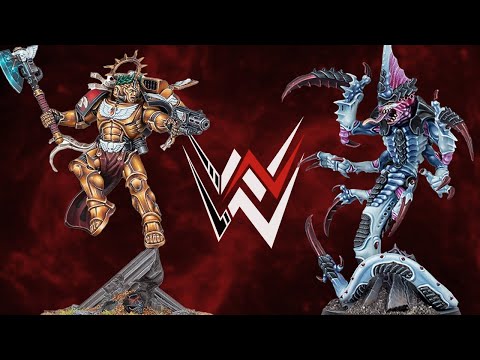 Tyranids vs Blood Angels!