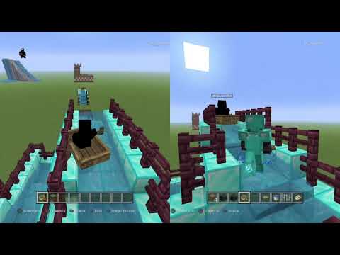 Minecraft: scivolo noob vs scivolo pro