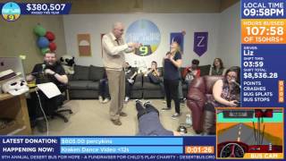 DB9 - Ian teaches LeeLee to hide a body as if tying shoes