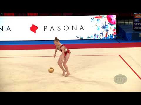 SOKOLOVA Anna (CYP) - 2019 Rhythmic Junior Worlds, Moscow (RUS) - Qualifications Ball