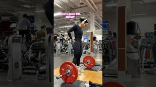 I CAN BARBELL ROW 135lbs FOR REPS! #backday #workoutmotivation #upperbodyworkout