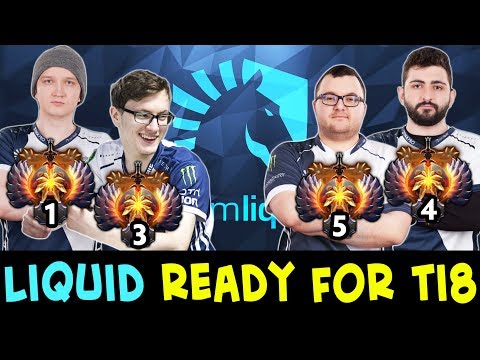 Liquid READY for TI8 — holding whole TOP Rank