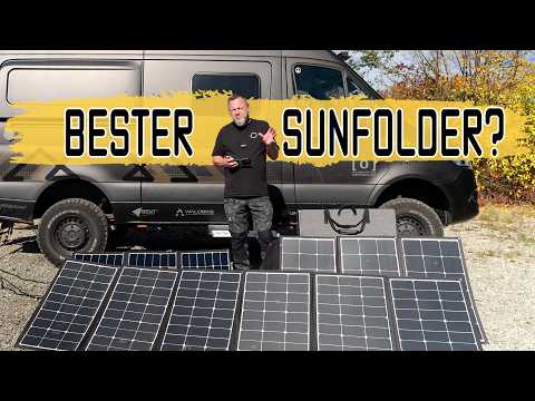 BUYING GUIDE SUNFOLDER & SOLAR BAGS Test - WATTSTUNDE ECOFLOW 140w 200w 340w 400w