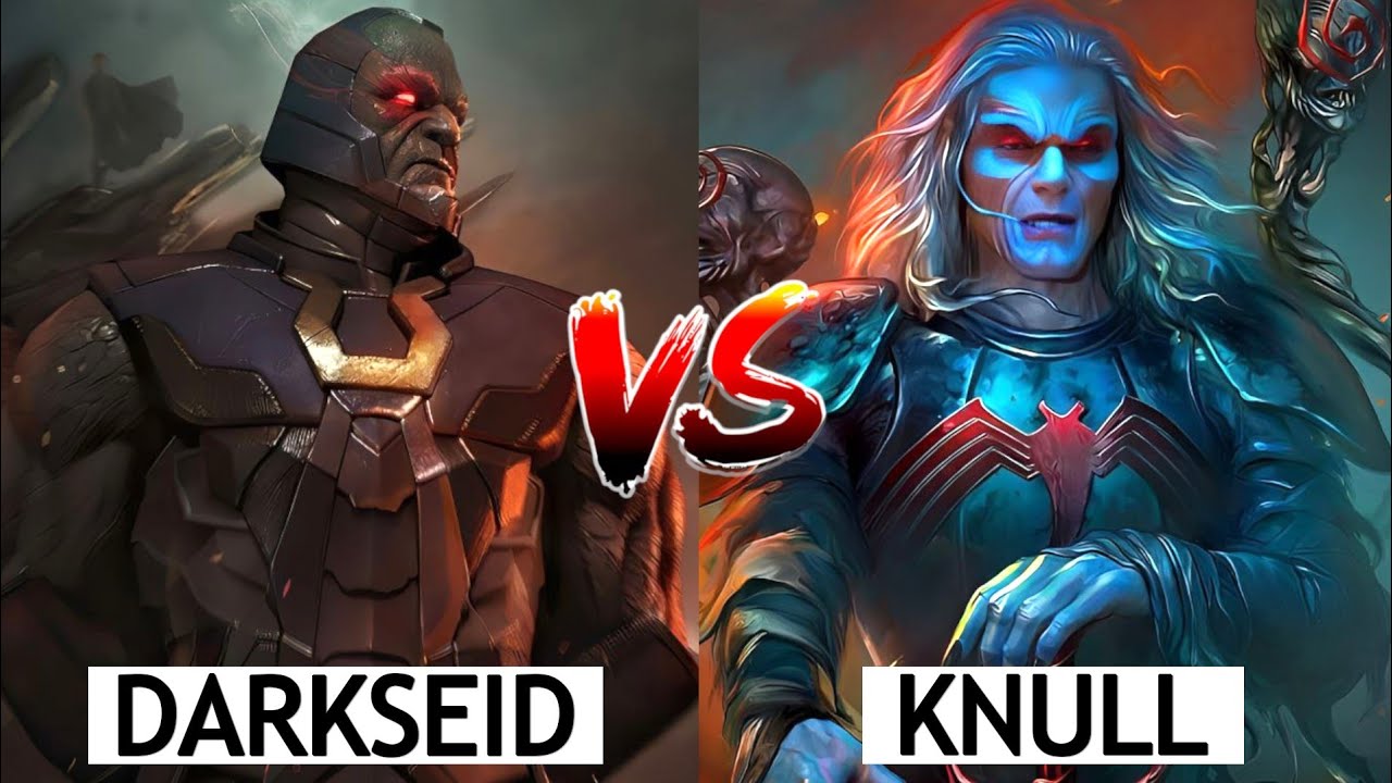 Darkseid Vs God of Symbiotes Knull Fight Comparison | BNN Review